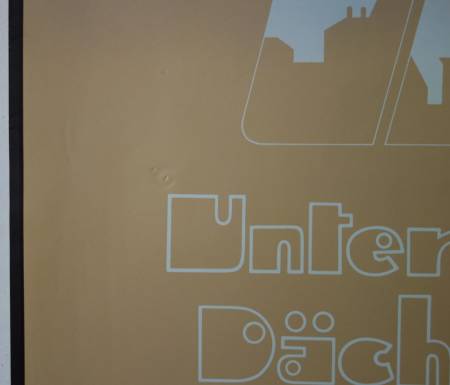 Unter den Dächern von Paris originales deutsches Filmplakat (R60s)